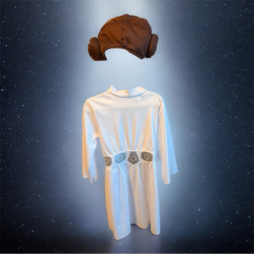 Star Wars White Princess Leia Costume - Size 12-24 Months